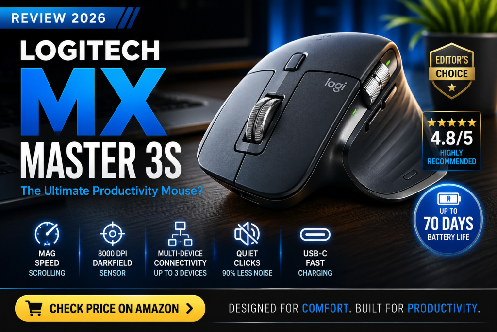 Logitech MX Master 3S Review